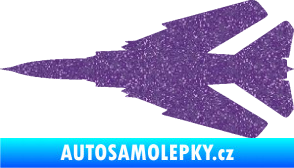 Samolepka Stíhací letoun 007 levá MIG Ultra Metalic fialová