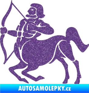 Samolepka Střelec 004 levá Ultra Metalic fialová