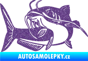 Samolepka Sumec 001 levá Ultra Metalic fialová