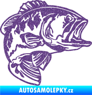 Samolepka Sumec 007 pravá Ultra Metalic fialová