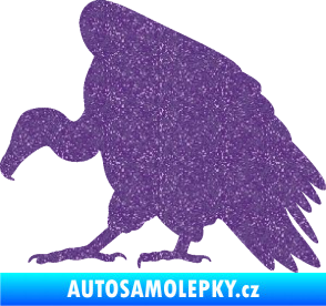 Samolepka Sup 001 levá Ultra Metalic fialová