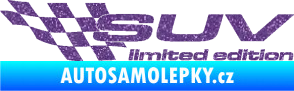 Samolepka SUV limited edition levá Ultra Metalic fialová