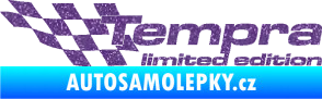 Samolepka Tempra limited edition levá Ultra Metalic fialová