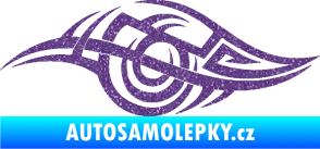 Samolepka Tetování 208 levá Ultra Metalic fialová