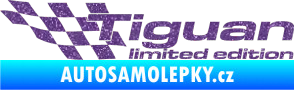 Samolepka Tiguan limited edition levá Ultra Metalic fialová