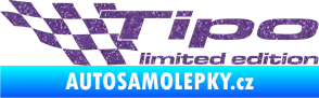 Samolepka Tipo limited edition levá Ultra Metalic fialová
