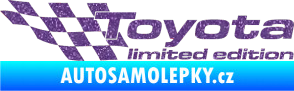 Samolepka Toyota limited edition levá Ultra Metalic fialová