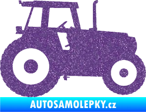Samolepka Traktor 001 pravá Ultra Metalic fialová