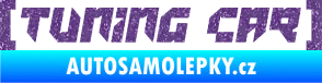 Samolepka Tuning car Ultra Metalic fialová