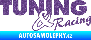 Samolepka Tuning racing 001 Ultra Metalic fialová