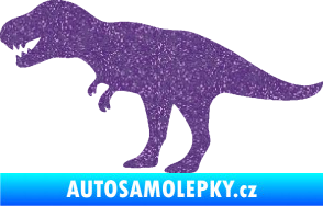 Samolepka Tyrannosaurus Rex 001 levá Ultra Metalic fialová