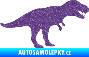 Samolepka Tyrannosaurus Rex 001 pravá Ultra Metalic fialová