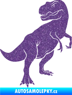Samolepka Tyrannosaurus Rex 004 pravá Ultra Metalic fialová