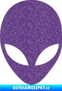 Samolepka UFO 002 Ultra Metalic fialová