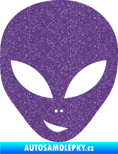 Samolepka UFO 003 levá Ultra Metalic fialová
