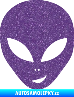 Samolepka UFO 003 pravá Ultra Metalic fialová