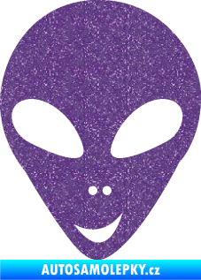 Samolepka UFO 004 levá Ultra Metalic fialová