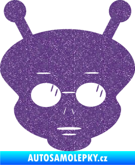 Samolepka UFO 007 pravá Ultra Metalic fialová