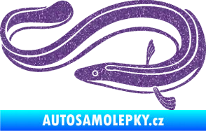 Samolepka Úhoř 001 levá Ultra Metalic fialová