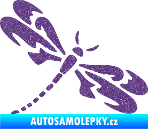 Samolepka Vážka 001 pravá Ultra Metalic fialová