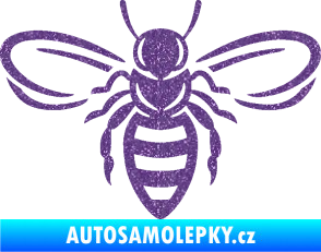Samolepka Včela 002 Ultra Metalic fialová