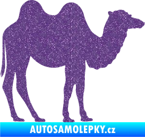 Samolepka Velbloud 003 pravá Ultra Metalic fialová