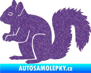 Samolepka Veverka 001 levá Ultra Metalic fialová