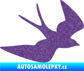 Samolepka Vlaštovka 001 pravá Ultra Metalic fialová
