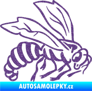 Samolepka Vosa 003 pravá Ultra Metalic fialová