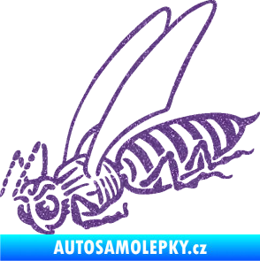 Samolepka Vosa 004 levá Ultra Metalic fialová