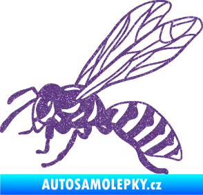 Samolepka Vosa 006 levá Ultra Metalic fialová