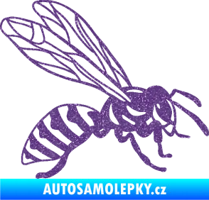 Samolepka Vosa 006 pravá Ultra Metalic fialová