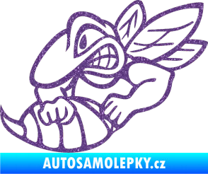 Samolepka Vosa levá Ultra Metalic fialová