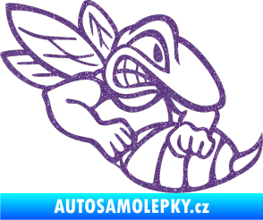 Samolepka Vosa pravá Ultra Metalic fialová