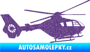 Samolepka Vrtulník 006 pravá Ultra Metalic fialová