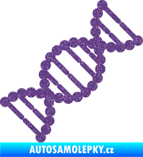 Samolepka Vzorec DNA pravá Ultra Metalic fialová
