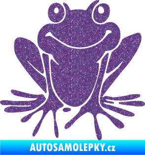 Samolepka Žába 008 pravá Ultra Metalic fialová