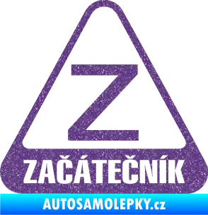 Samolepka Začátečník Ultra Metalic fialová