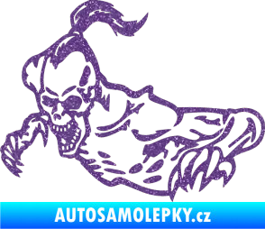 Samolepka Zombík levá Ultra Metalic fialová