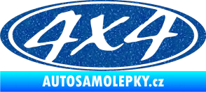 Samolepka 4x4 varianta 008 Ultra Metalic modrá