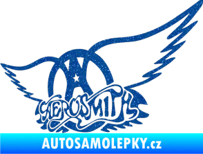Samolepka Aerosmith 002 Ultra Metalic modrá