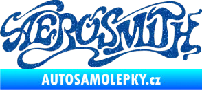 Samolepka Aerosmith 004 Ultra Metalic modrá