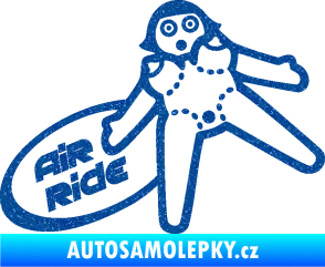 Samolepka Air ride jízda Ultra Metalic modrá