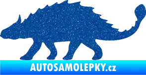 Samolepka Ankylosaurus 001 levá Ultra Metalic modrá