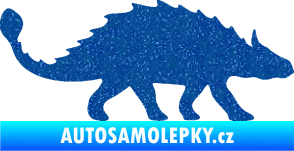 Samolepka Ankylosaurus 001 pravá Ultra Metalic modrá
