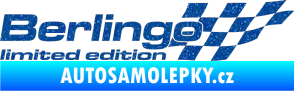 Samolepka Berlingo limited edition pravá Ultra Metalic modrá