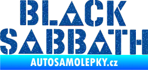 Samolepka Black Sabbath 001 Ultra Metalic modrá