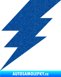 Samolepka Blesk 001 elektřina Ultra Metalic modrá