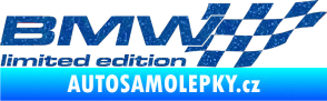 Samolepka BMW limited edition pravá Ultra Metalic modrá