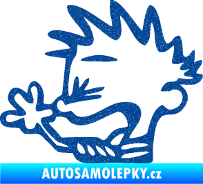 Samolepka Boy tůdle nůdle levá Ultra Metalic modrá